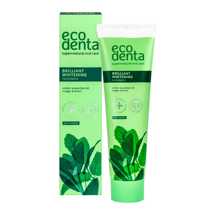 Ecodenta Brilliant whitening hammastahna, 100ml