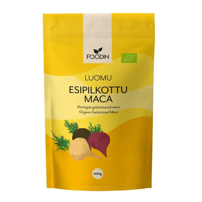 Foodin Esipilkottu Luomu Maca 200g