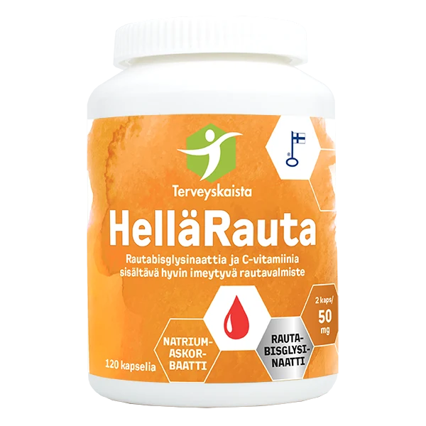 HelläRauta 50 mg 120 kaps