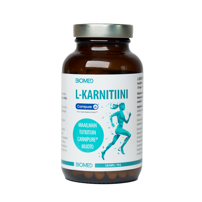 Carnipure® L-karnitiini 120 kaps. -Biomed
