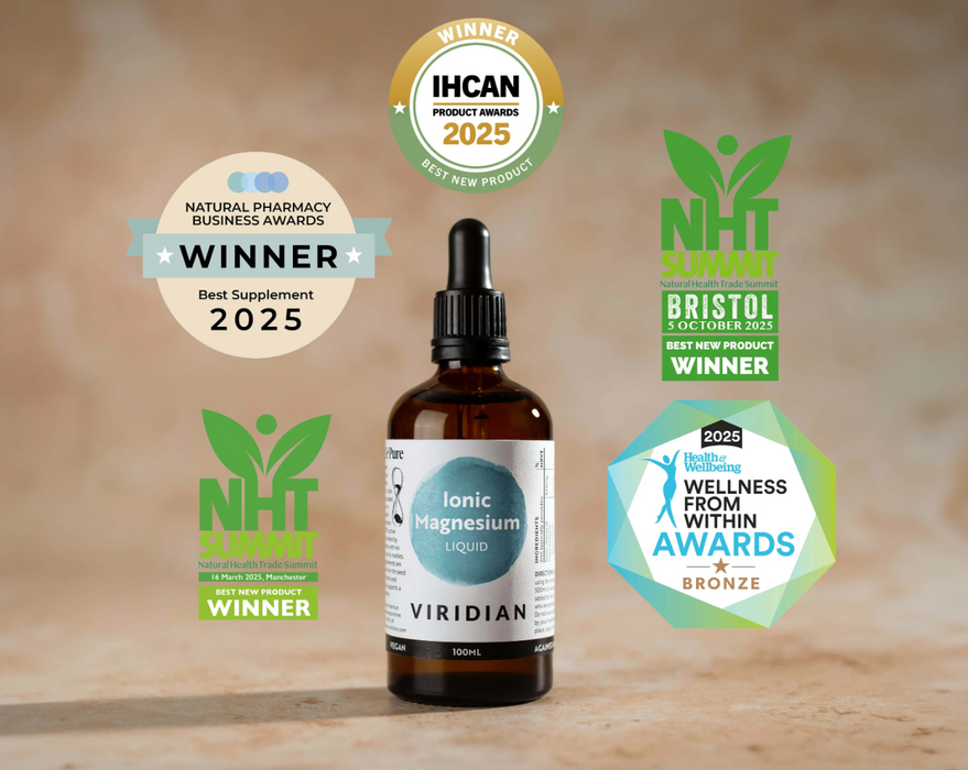 Viridian Ioniset magnesiumtipat 100 ml