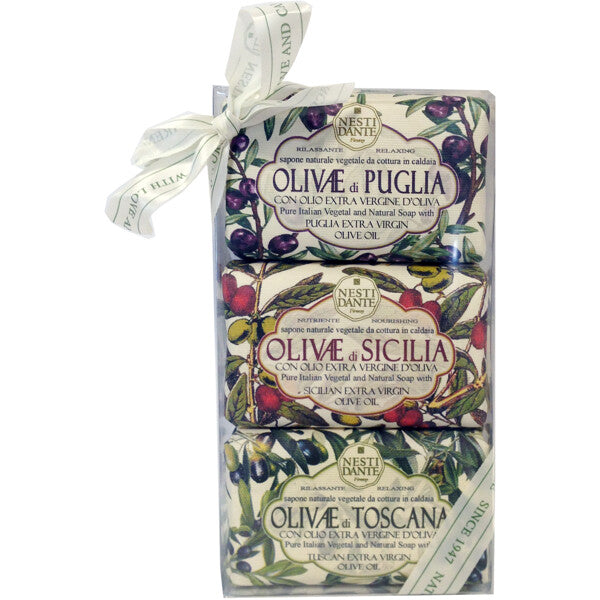 Nesti Dante Olivae lahjapakkaus, 3 x 150g