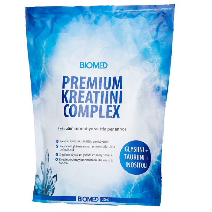 Premium kreatiini Complex 300g -Biomed