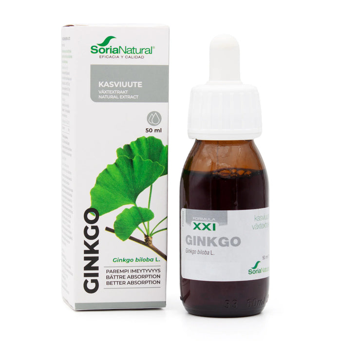 Neidonhiuspuu-uute XXI (Ginkgo) 50ml - Natura Media