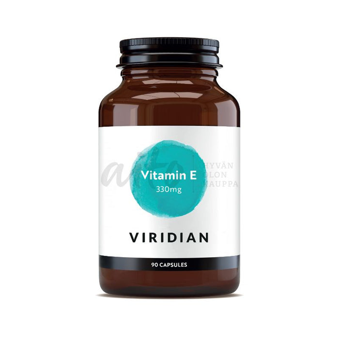 Viridian luonnollinen E-vitamiini 400iu 90 kaps