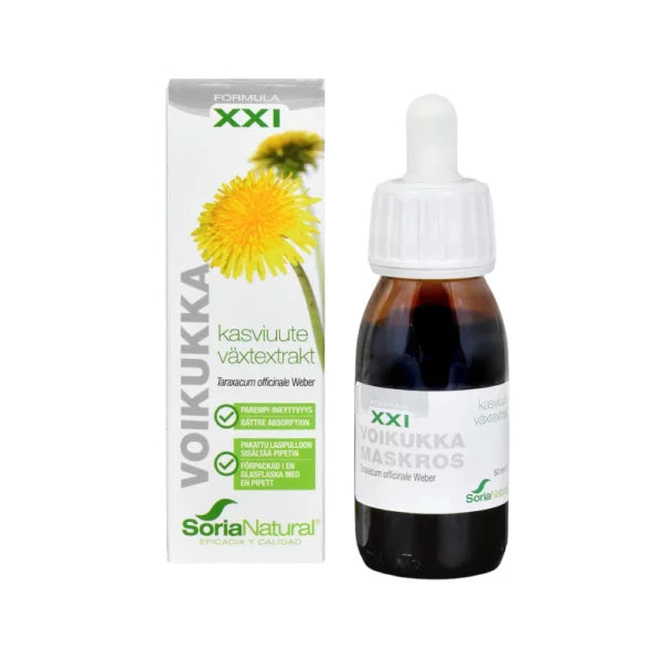 Voikukkauute/maskros XXI 50ml - Natura Media