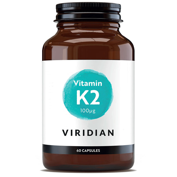Viridian K2-vitamiini 100ug 60 kaps