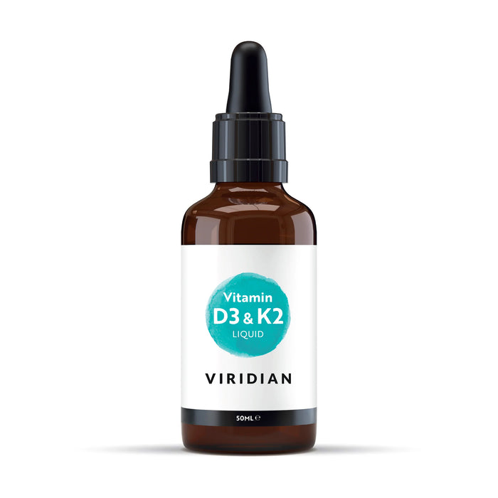 Viridian D3 & K2 vitamiinitipat 50 ml