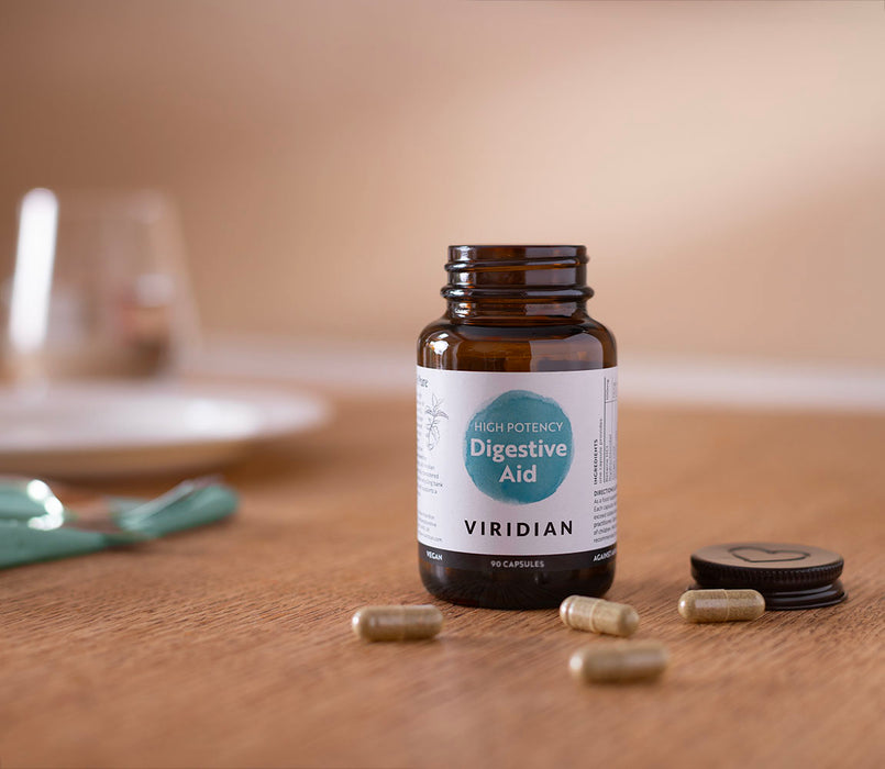 Viridian ruoansulatuksen tuki (Digestive Aid) 90 kaps.