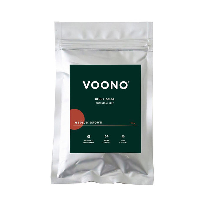 Voono Henna-kasvihiusväri ruskea 100g