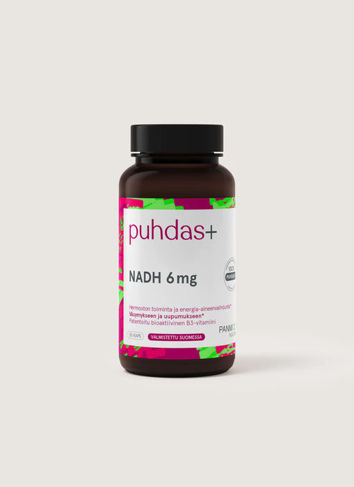 Puhdas+ NADH 6 mg