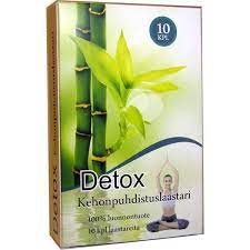 Detox Kehonpuhdistuslaastari 10 kpl