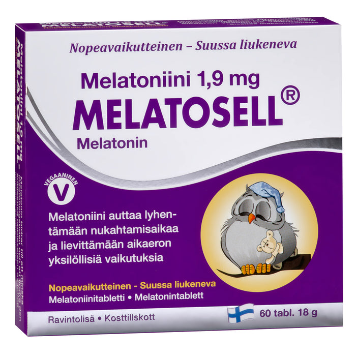 Melatosell® Melatoniini 1,9 mg - Hankintatukku