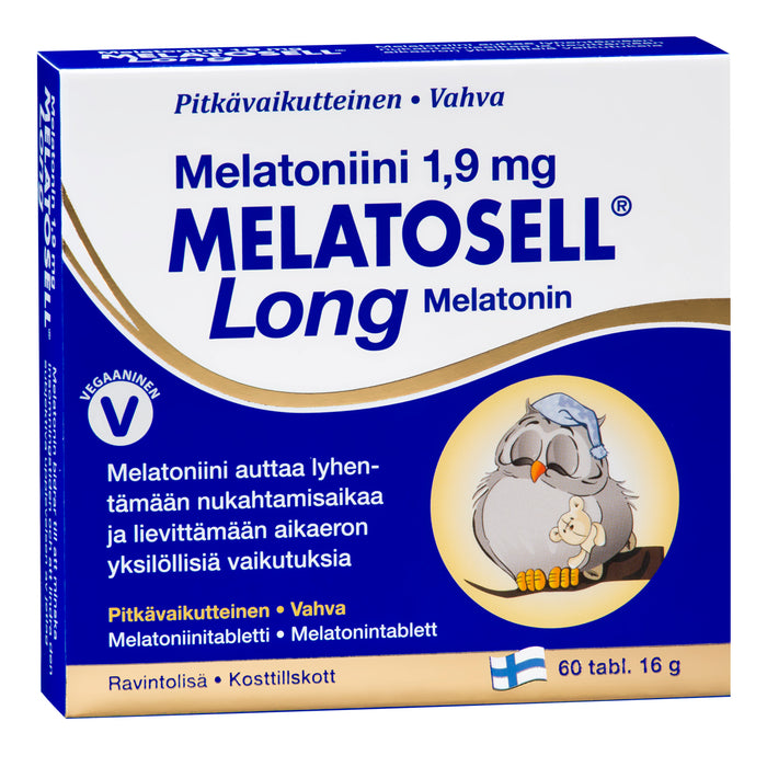Melatosell Long 1,9mg 60tab.
