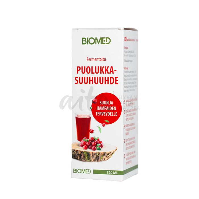 Biomed - Puolukkasuuhuuhde 120 ml
