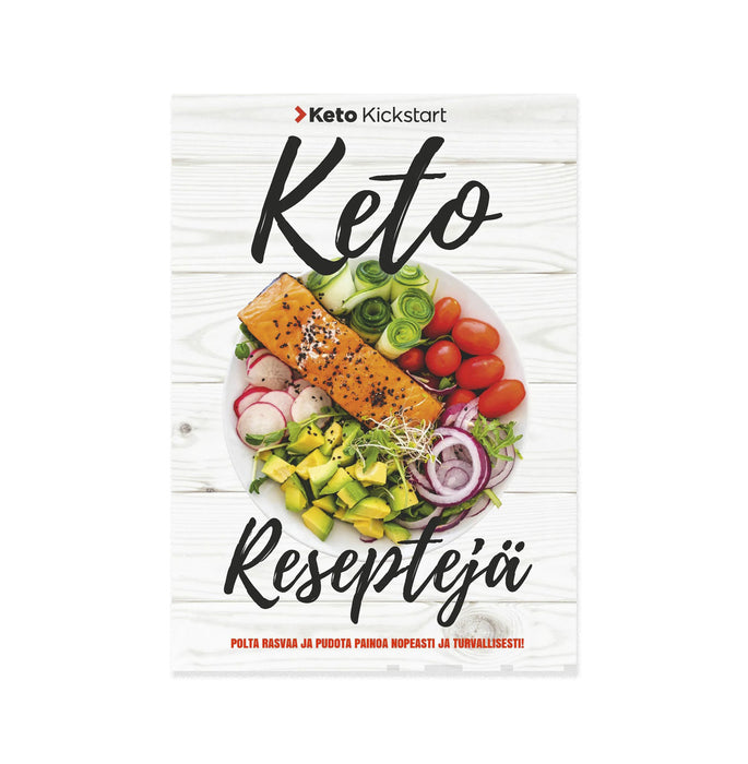 Keto Kickstart - Keto reseptejä kirja - Readme.fi