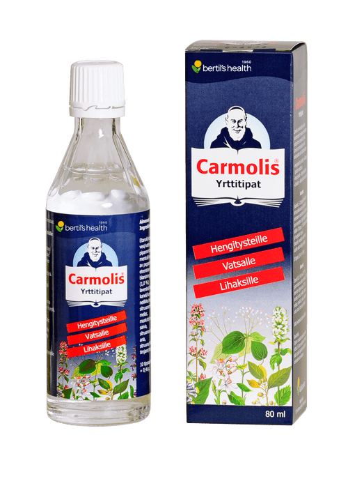Carmolis Yrttitipat 80 ml - Bertil's health