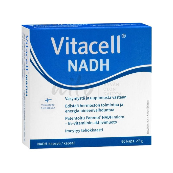 Vitacell® NADH 60 kaps - Hankintatukku