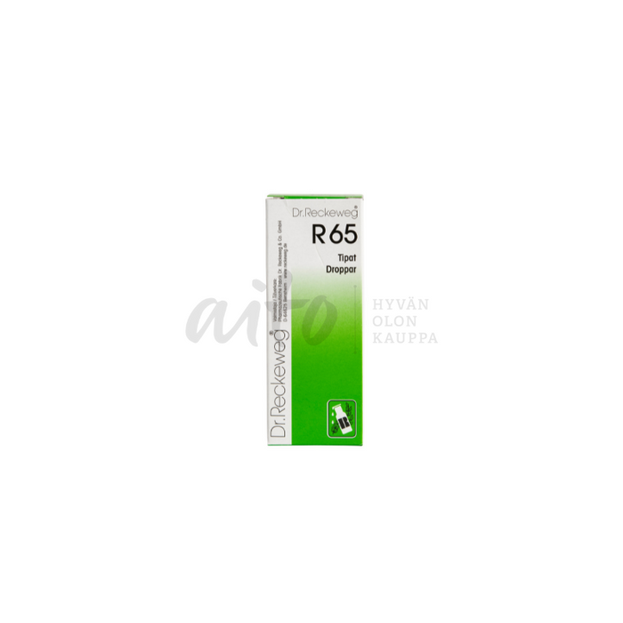 Dr. Reckeweg R65 50 ml // pvm tuote 10/2023