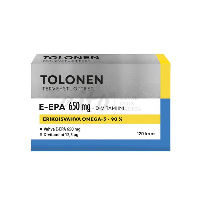 Tolonen E-EPA 650 mg 120 kaps