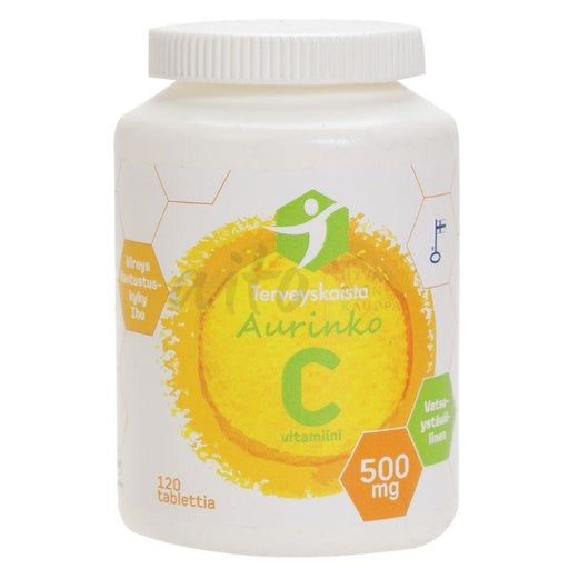 Aurinko C 500 Mg 120 Tabl - Terveyskaista Misc