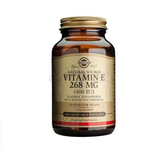 E-Vitamiini 268 Mg 100 Softgels - Solgar Misc