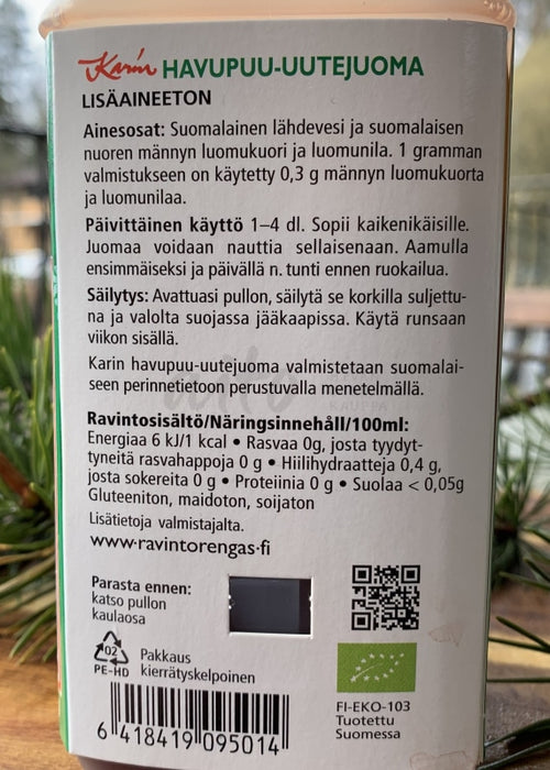 Karin Havupuu-Uutejuoma 600 Ml - Ravintorengas Misc