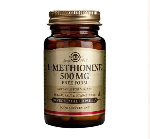 L-Metioniini (L-Methionine) 500Mg 30 Vegekaps - Solgar Misc