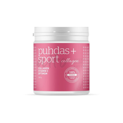 Puhdas+ Sport Collagen & C-Vitamiini Optimsm 260G - New Organics Misc