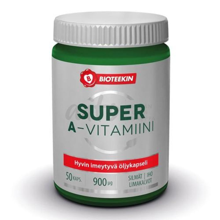 Super A-Vitamiini 50 Kaps - Bioteekki Misc