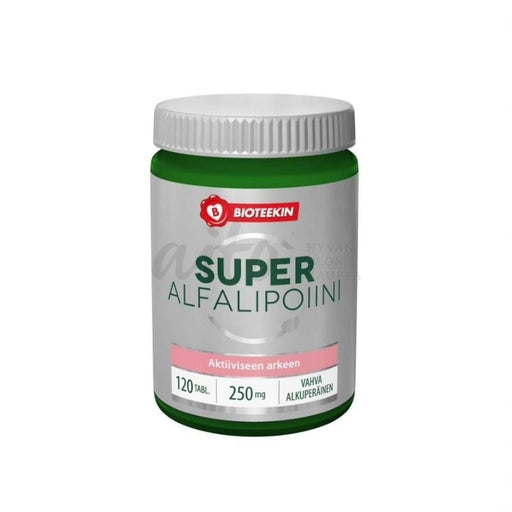 Super Alfalipoiini 120 Tabl - Bioteekki Misc