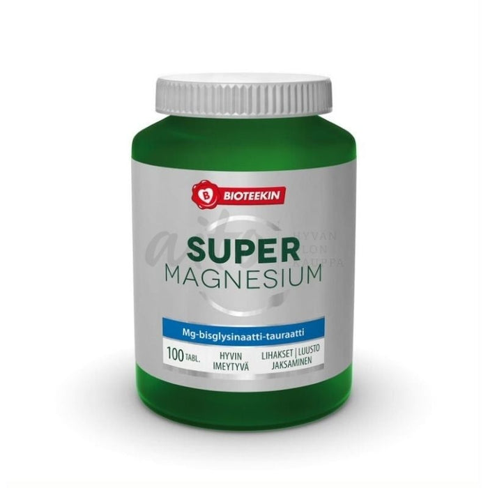 Super Magnesium 100 Tbl - Bioteekki Misc