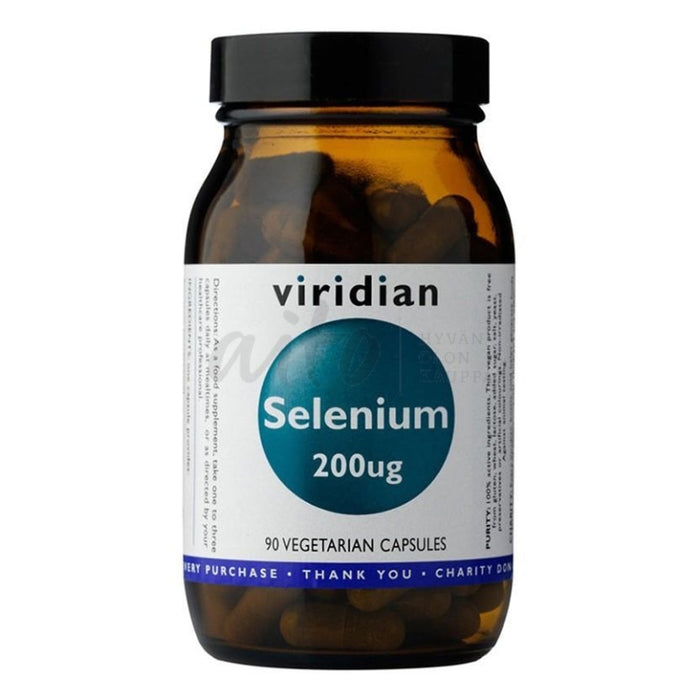 Viridian Selenium 200 Μg 90 Kaps - Luontaistuotteet Vir